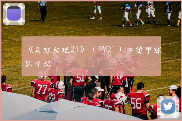 《足球经理21》（FM21）中德甲球队介绍